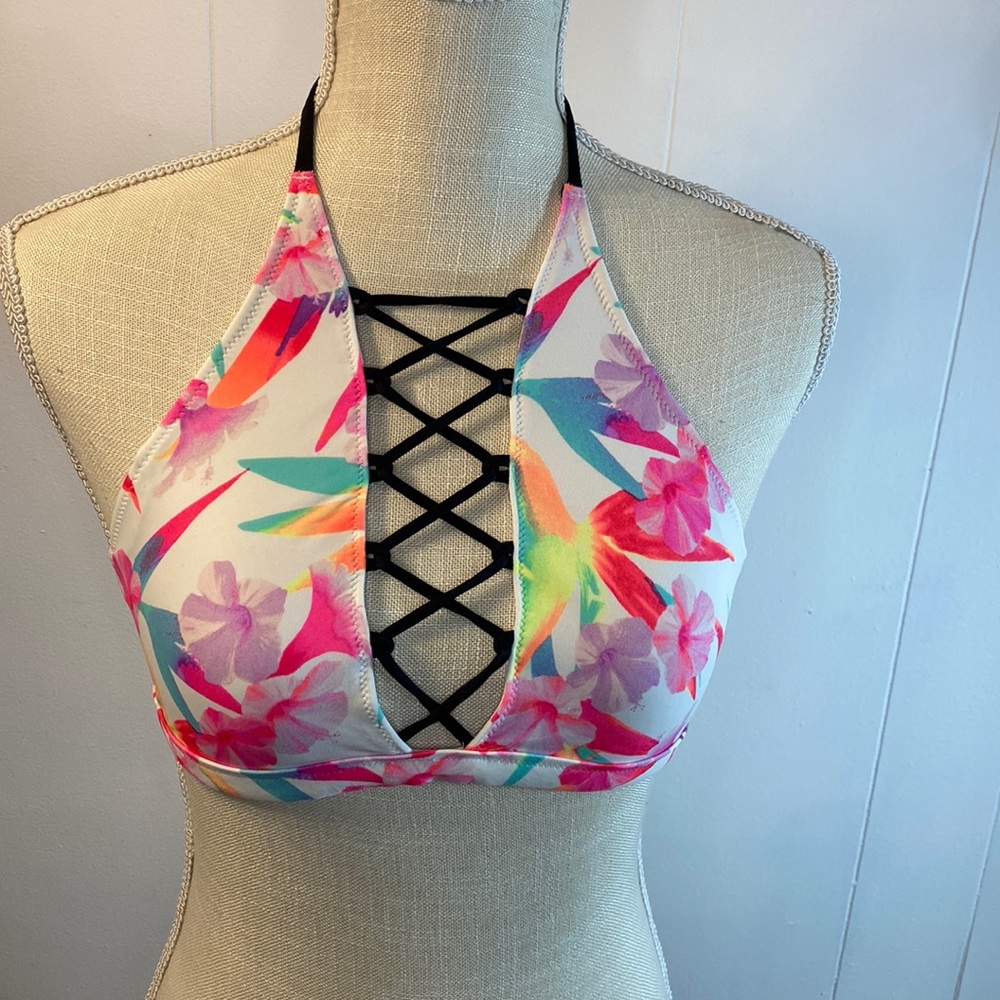 PINK swim top